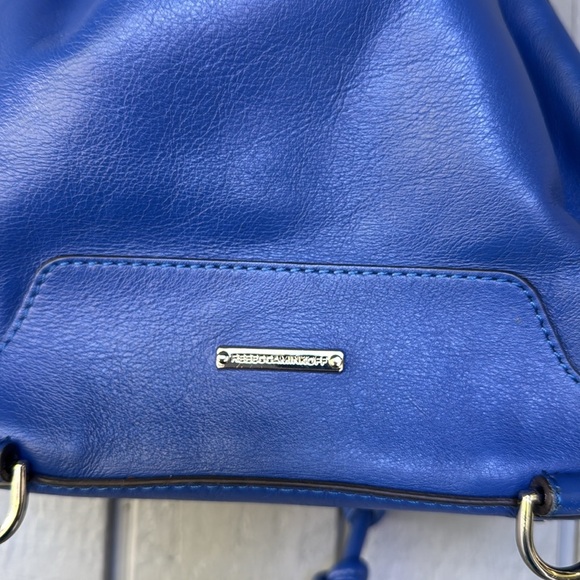 Rebecca Minkoff Blue Leather Backpack/HandBag - Picture 3 of 10